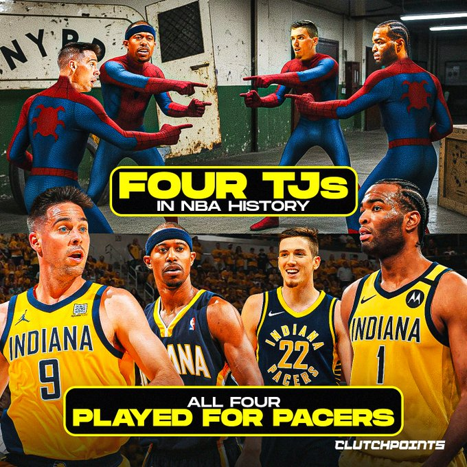 kaiyun-冷知识：NBA历史所有名叫TJ的球员，都曾为步行者效力过