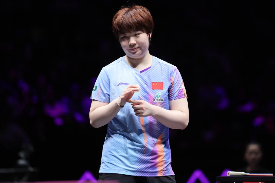 WTT重庆冠军赛-蒯曼4-1战胜王艺迪晋级决赛